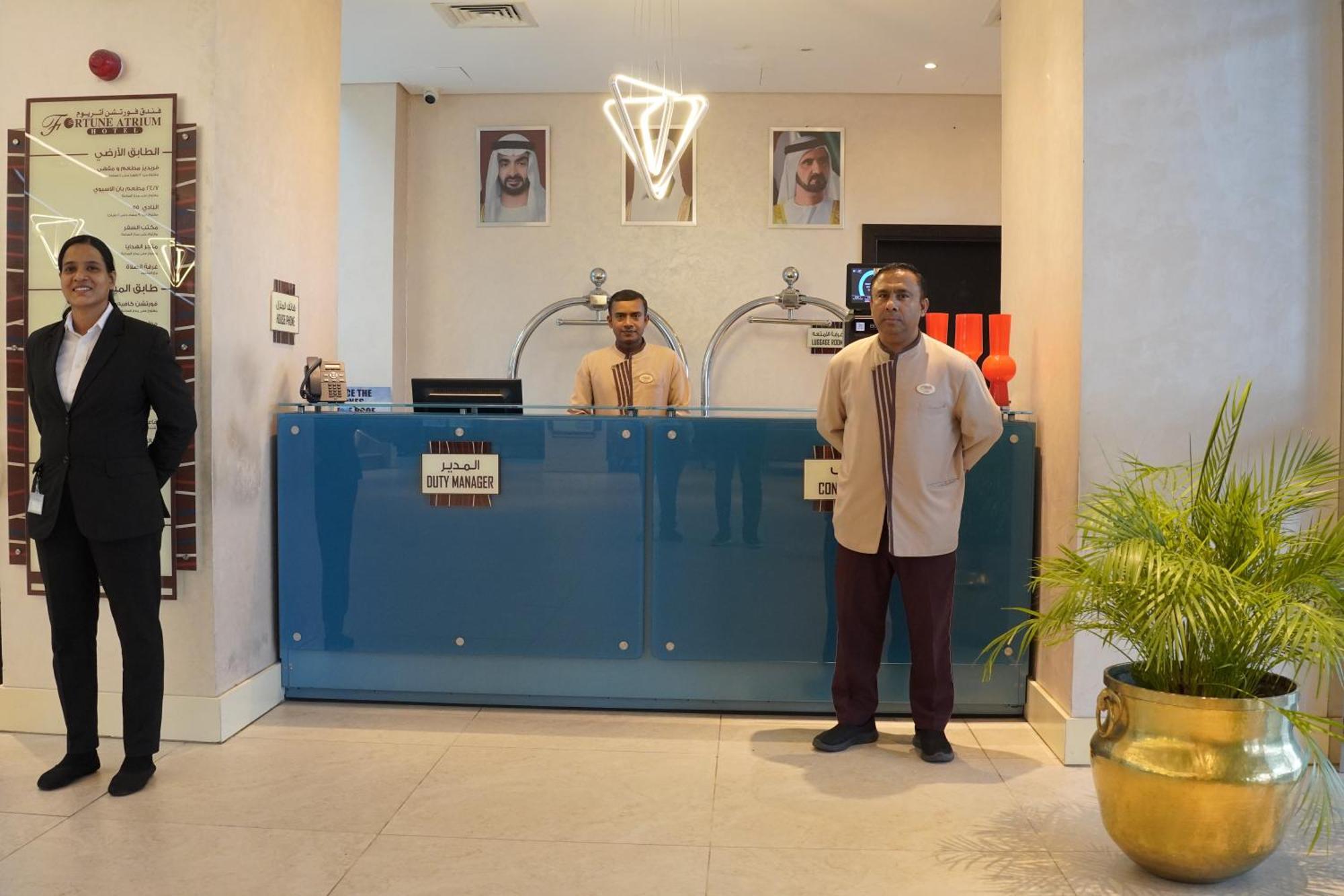 דובאי Fortune Atrium Hotel מראה חיצוני תמונה
